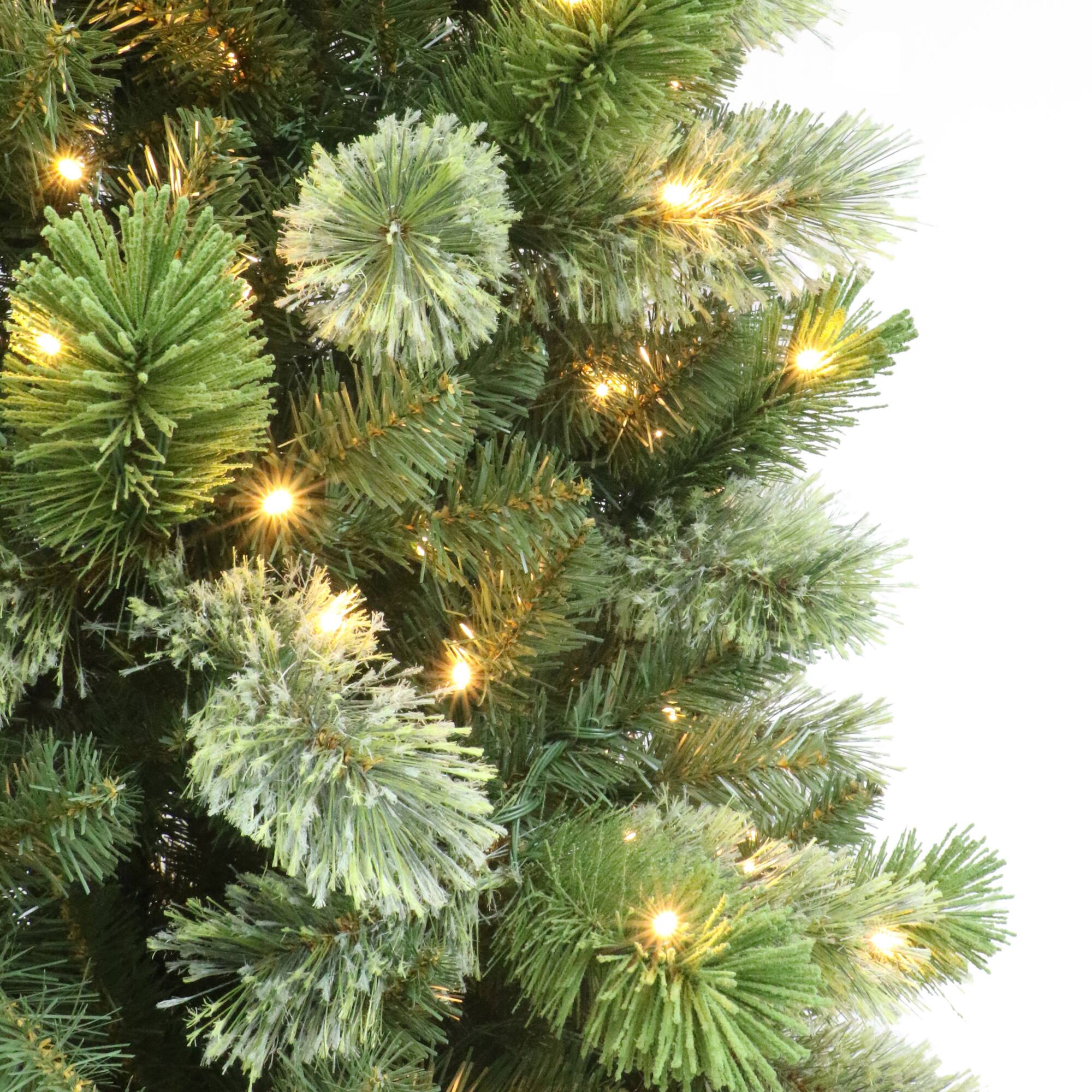 6.5ft. Pre-Lit LED Oklahoma Pine Artificial Christmas Tree